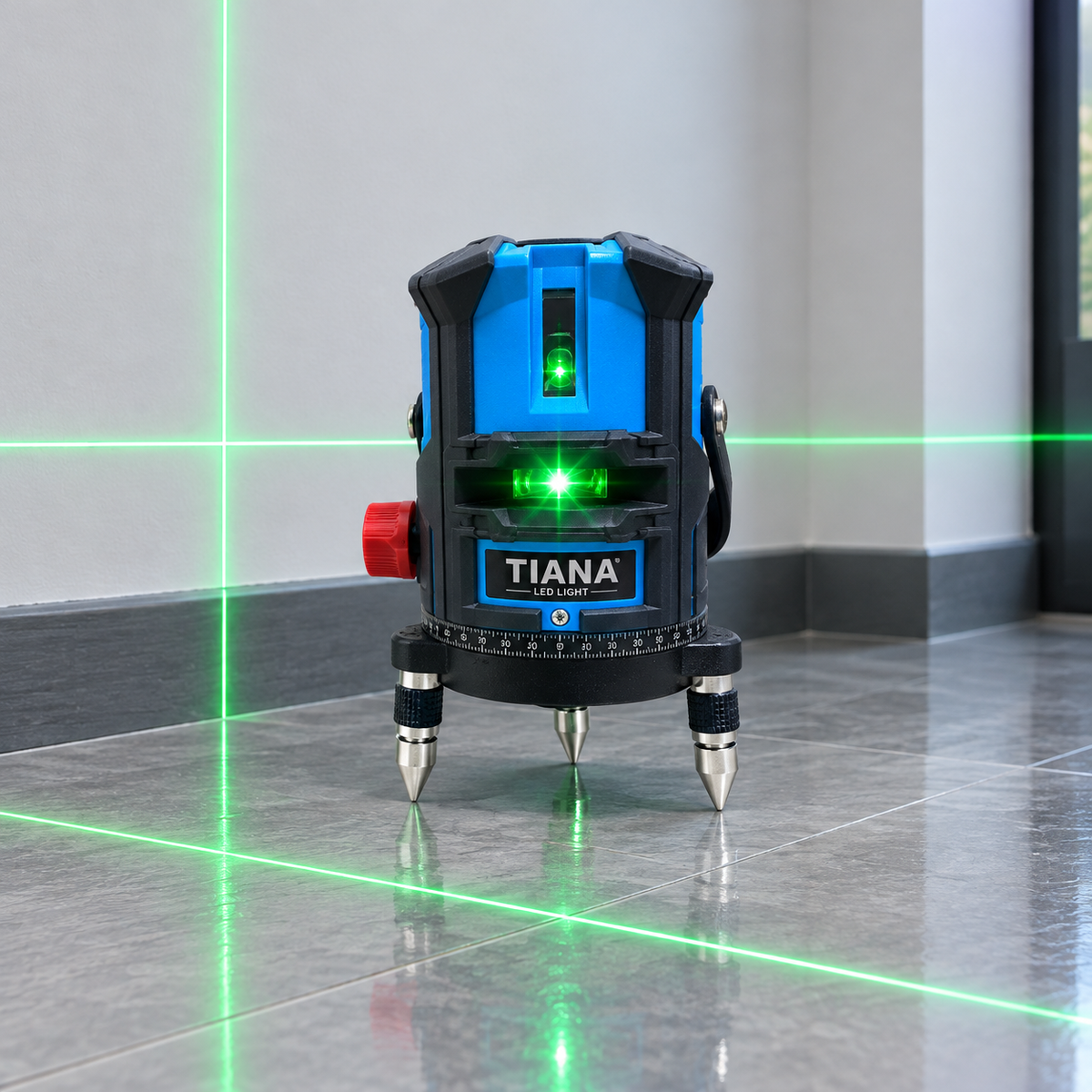 TIANA 5-Line Green Laser Level