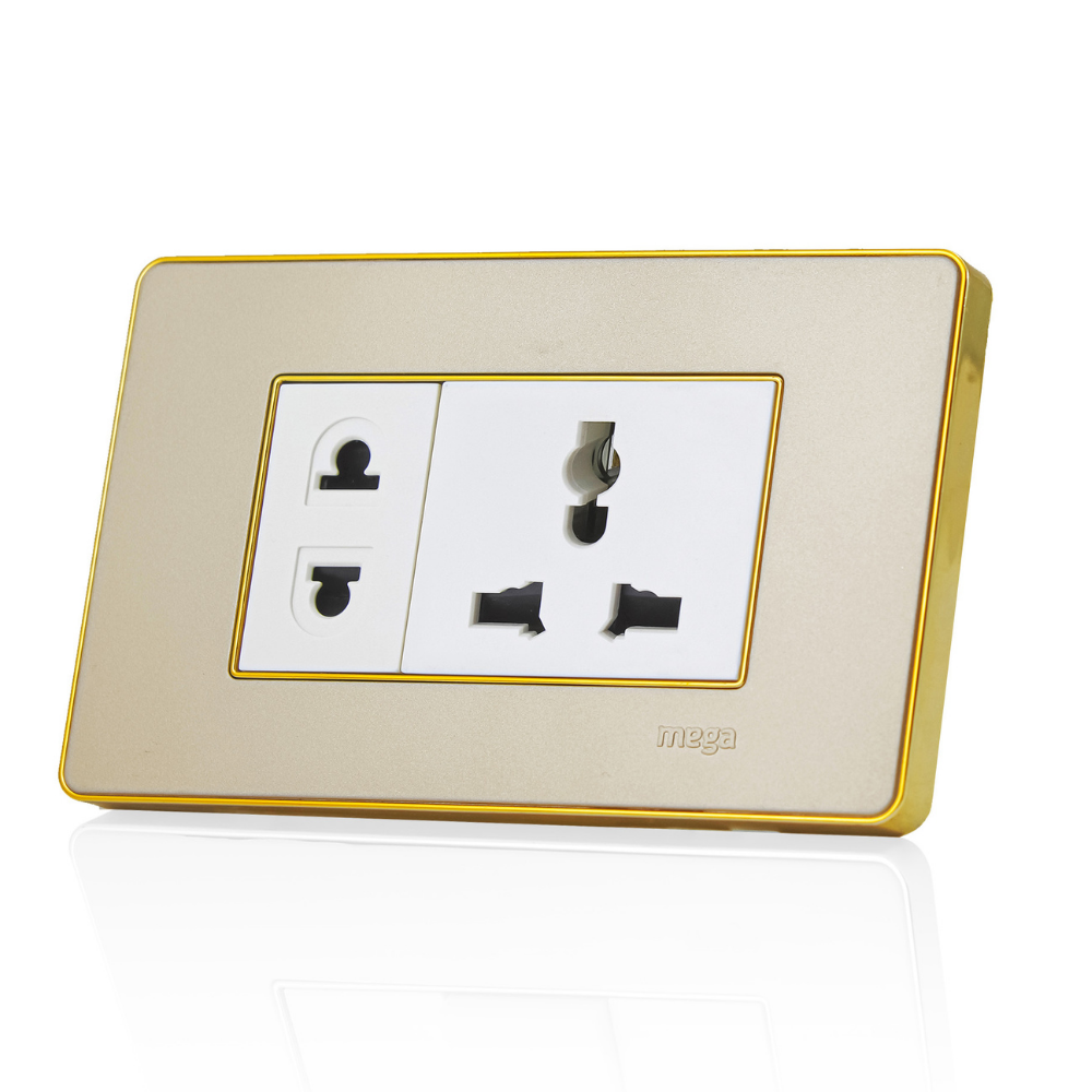 Tiana iPhone frame - Shiny Beige / Gold