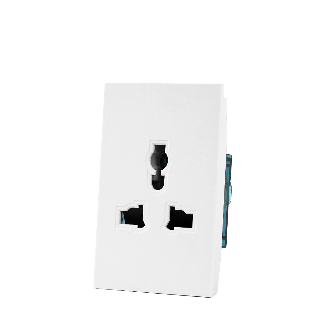 Mega On MK socket 48mm - White