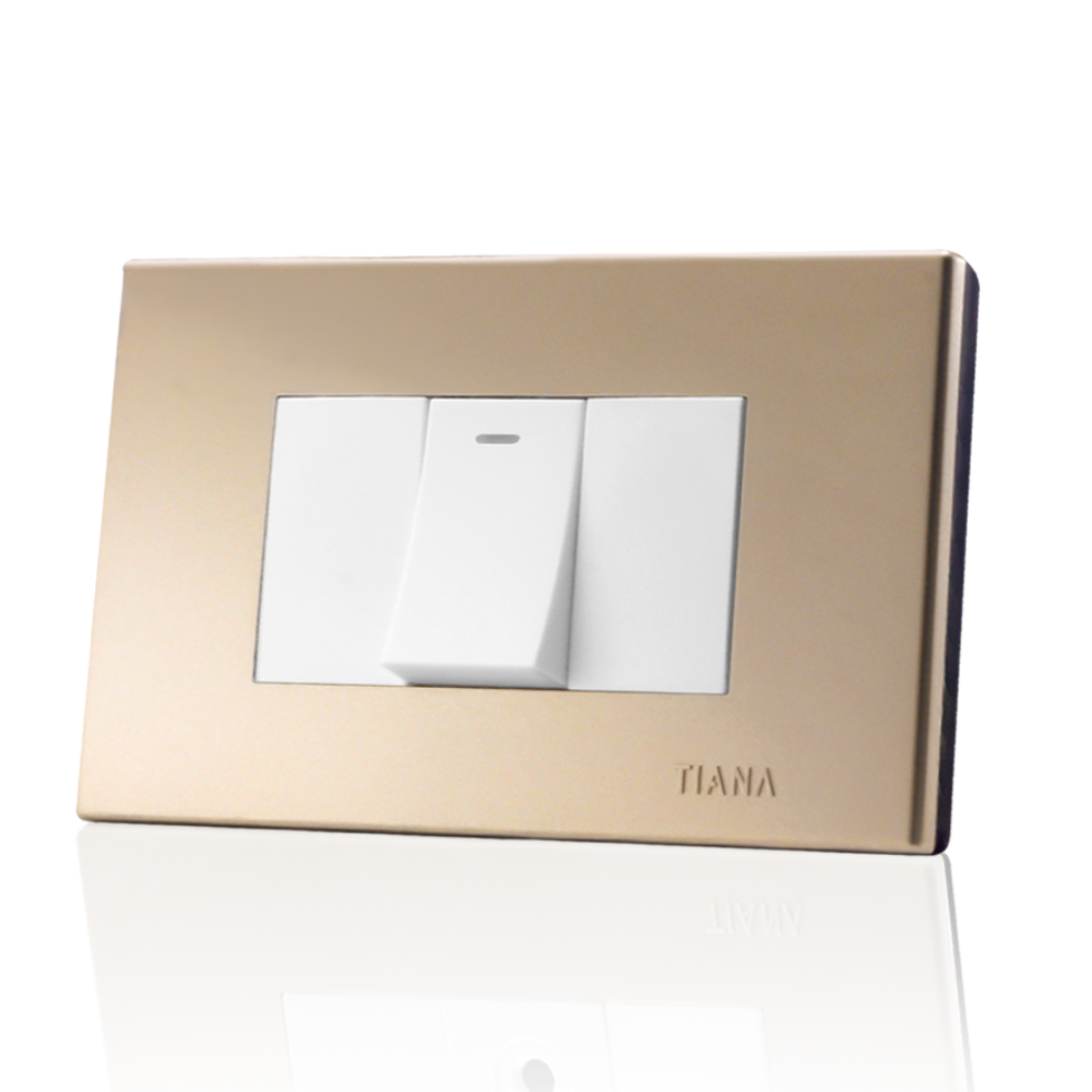 Tiana Square frame - Champagne