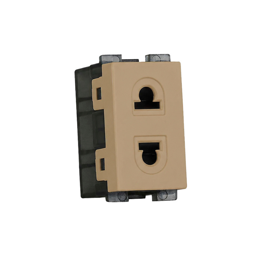 Tiana 2pin socket 24mm - Champagne