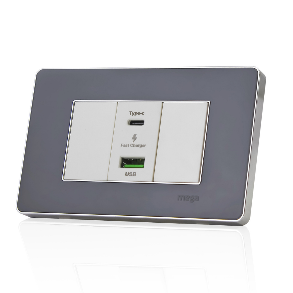 Tiana iPhone frame - Gray / Silver