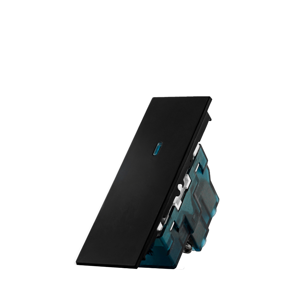 Mega On 1Gang 3Way Switch 24mm - Black
