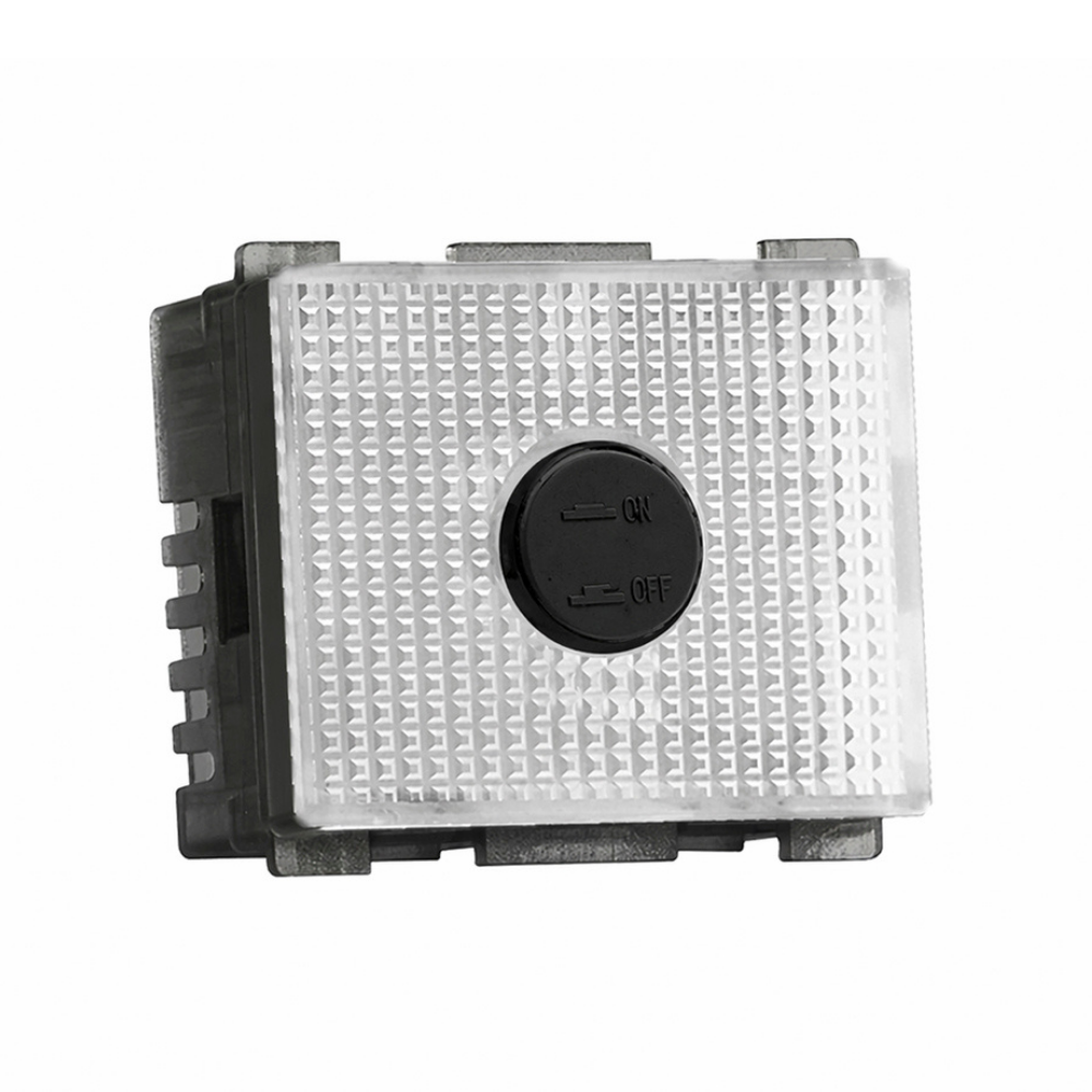 Tiana Emergency lamp 48mm - Matte Black