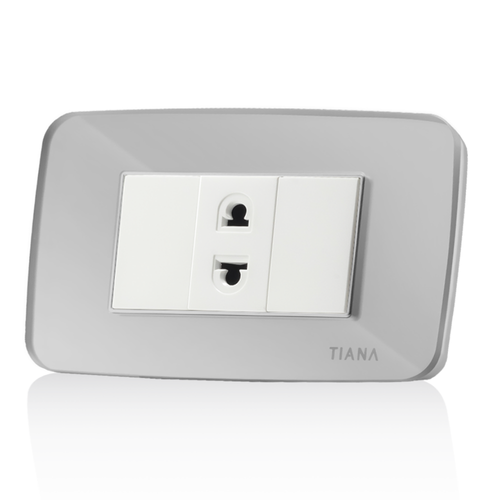 Tiana Acrylic frame - Silver / Silver