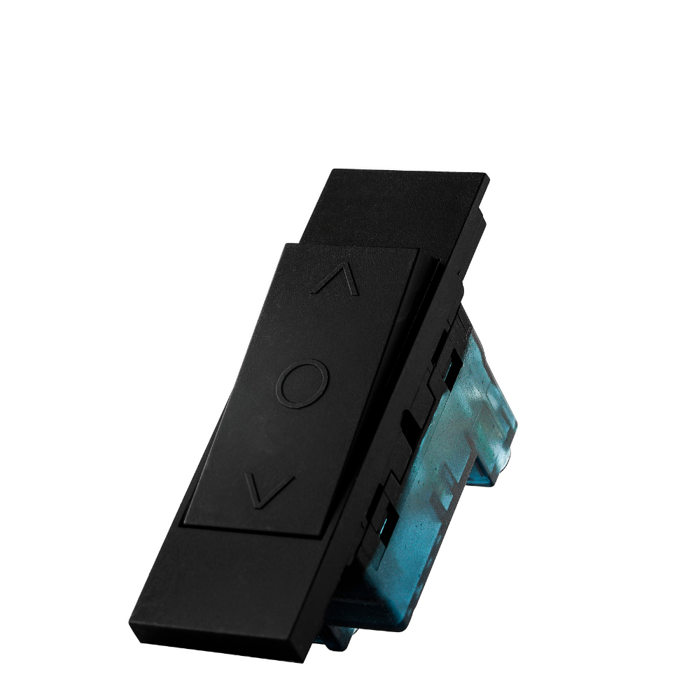 Mega On Curtain switch 24mm - Matte Black