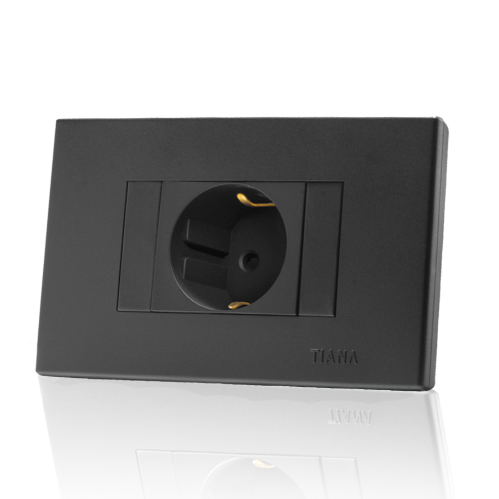 Tiana Square frame - Matte Black