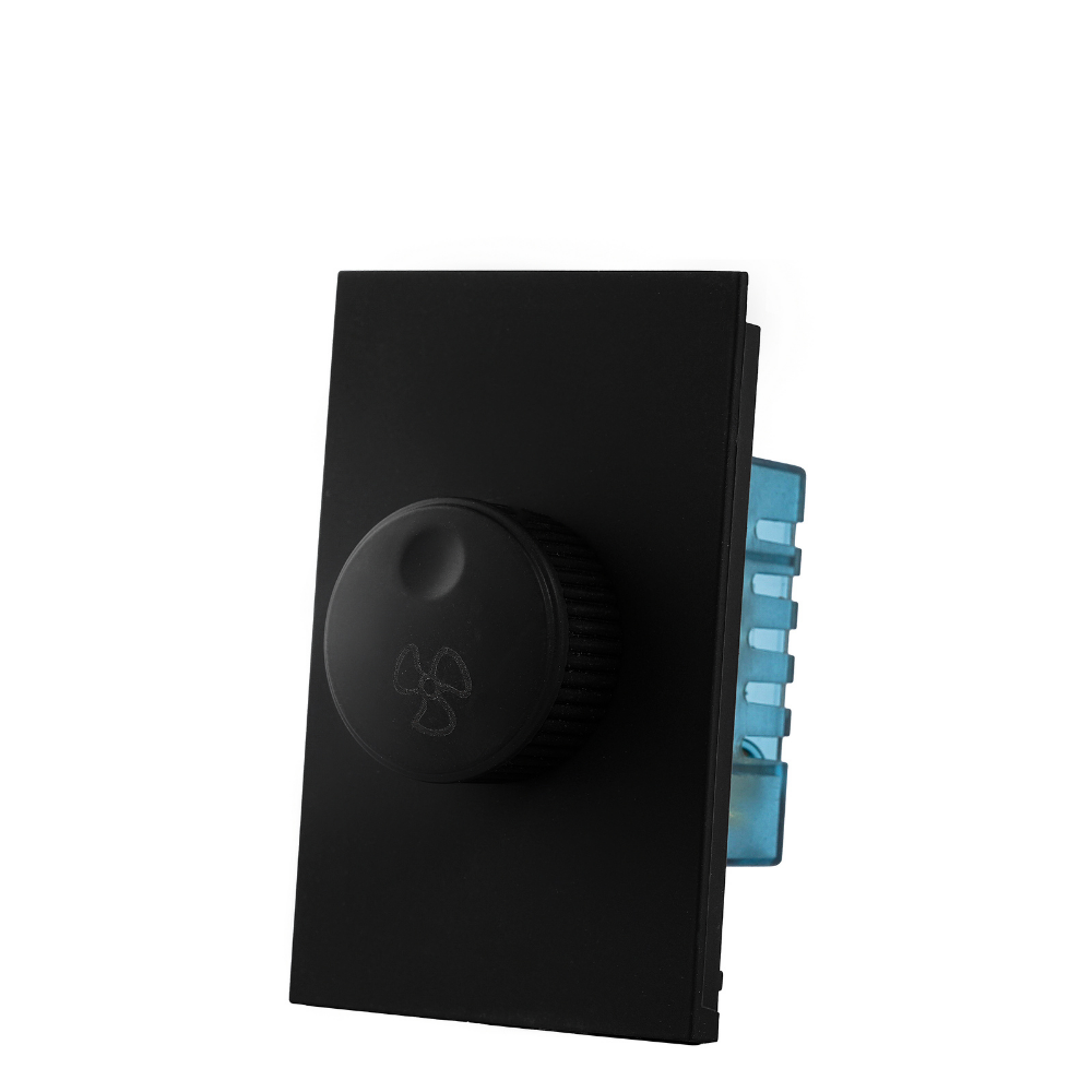 Mega On Speed control switch 48mm - Matte Black