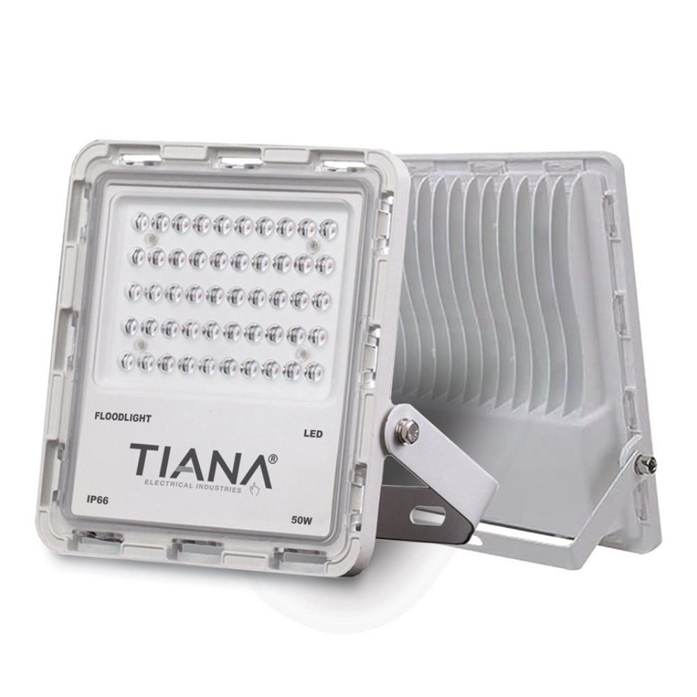 Front spotlight - 50 watts - white - Tiana - White