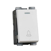Tiana Door bell switch 24mm - White