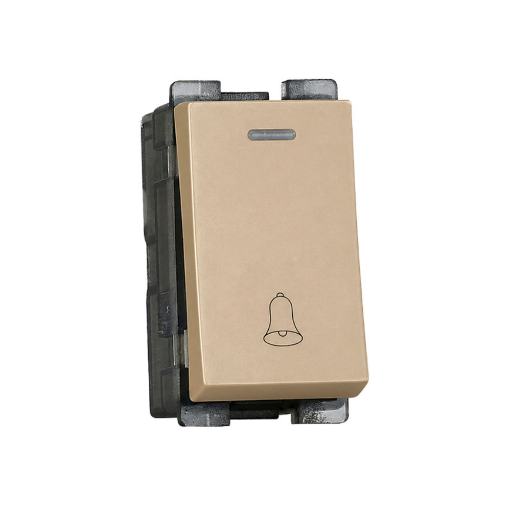 Tiana Door bell switch 24mm - Champagne
