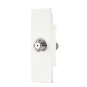 Mega On Satelite socket 24mm - White