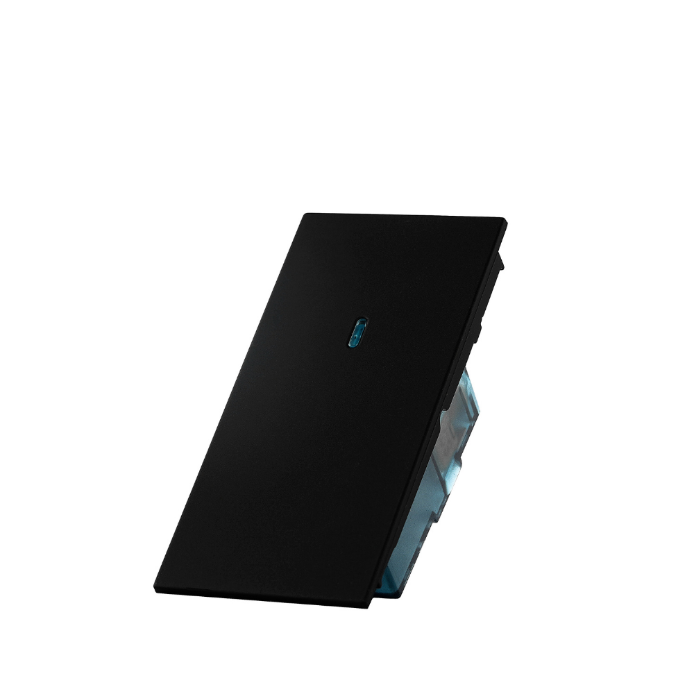 Mega On 1Gang 2Way Switch 36mm - Matte Black
