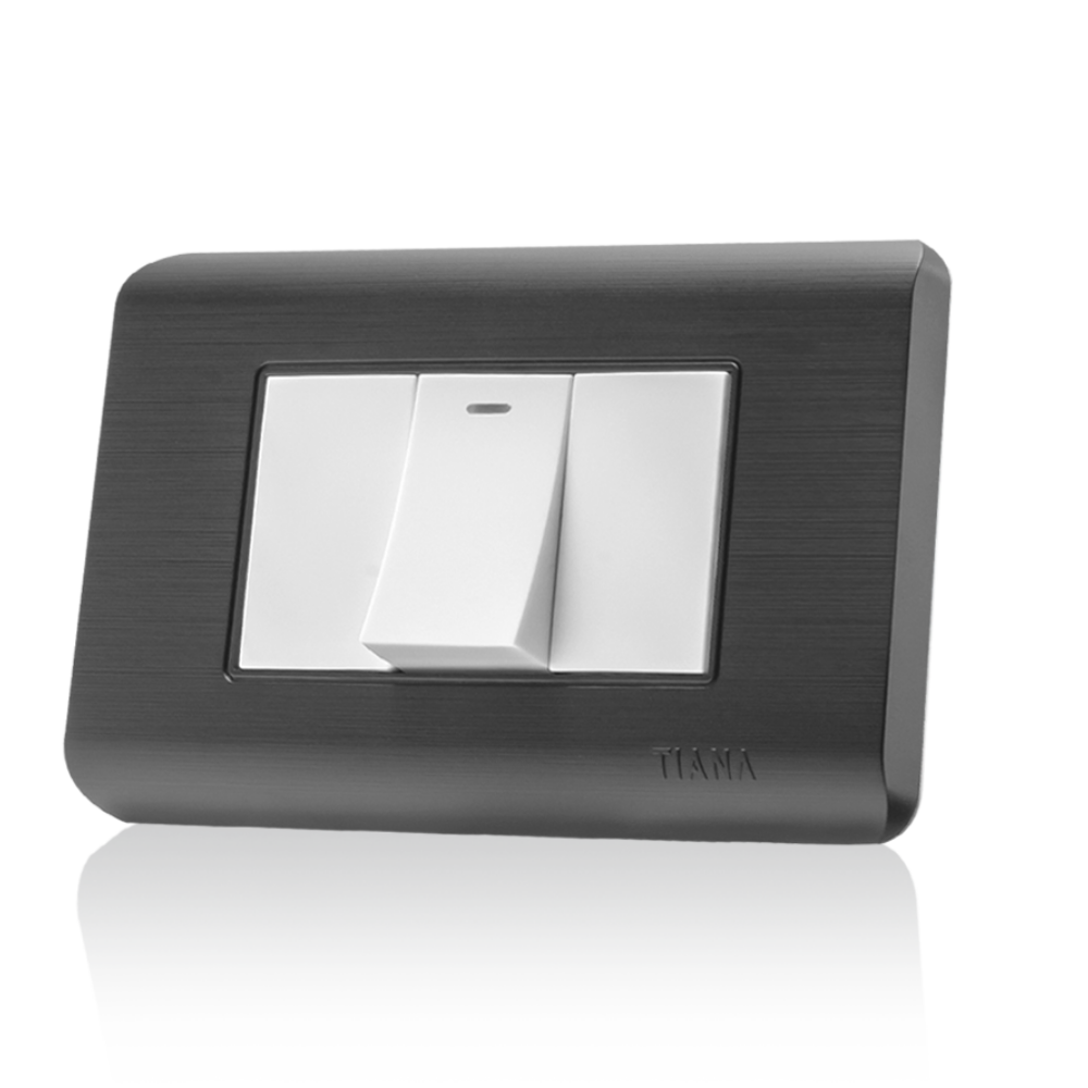 Tiana Line frame - Metallic Gray