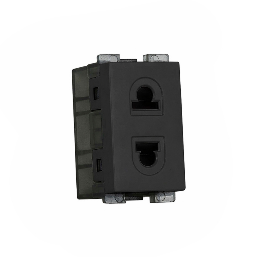 Tiana 2pin socket 24mm - Matte Black