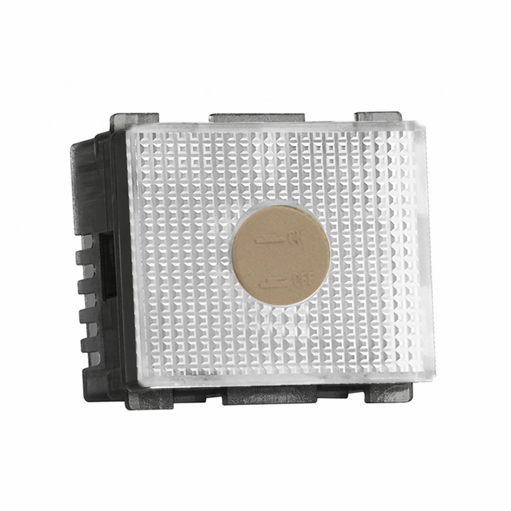 Tiana Emergency lamp 48mm - Champagne