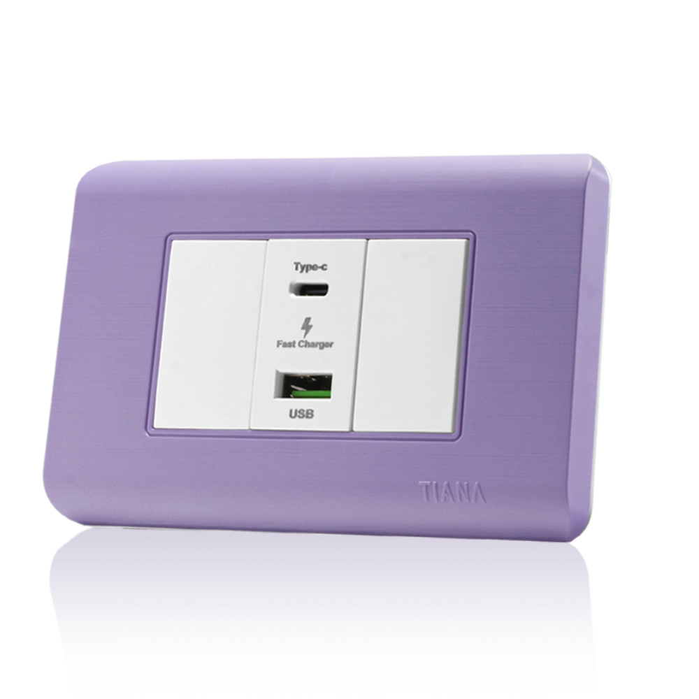Tiana Line frame - Mauve