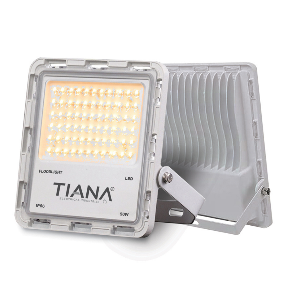 Front spotlight - 50 watts - white - Tiana - Warm