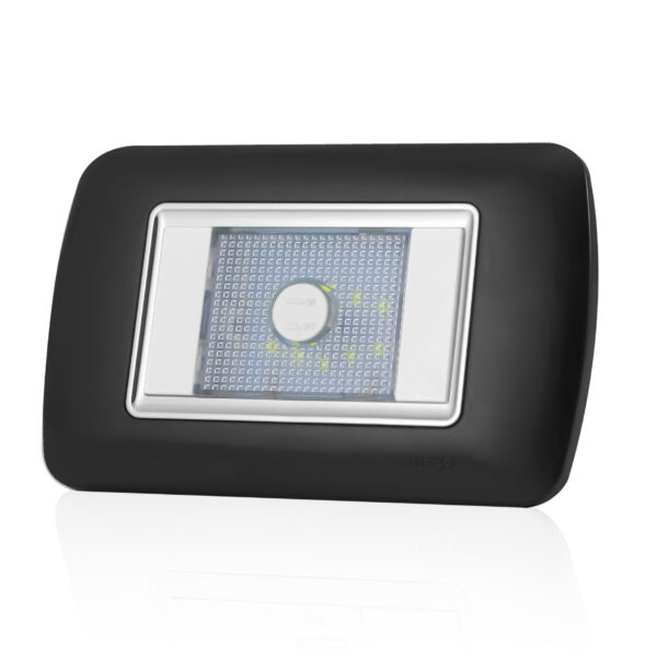 Oval Cover Black and silver